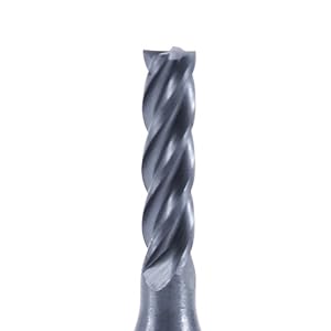 ISB 3/32?쇺?Square End Mill Bits, 4 Flute Micro Grain Carbide Mill Bits for Alloy Steels/Hardened Steels, Suitable for DIYers and Professionals, 1 Piece