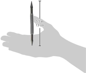 Spring Tools PM407 Professional Door Hinge Pin Remover & Nail Set Tool - Hammerless Door Pin Removal - Dual Nail Set for Trim Work - Spring Powered Nail Setter - Painter & Carpenter Essential Tool