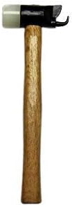 Tire Repair Tool QC-H65 Wheel Weight Hammer Soft Head Wood Handle