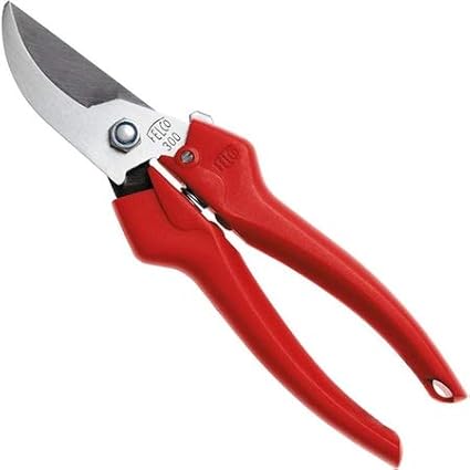 Felco F300 Pruning Snips ??7.5" Lightweight Garden Clippers for Picking & Trimming | Pruning Shears for Gardening | Garden Snips and Pruners with Stainless Steel Blade, Fine Tip, Spring-Loaded Action