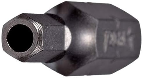 VEGA 6mm HEX Tamper Proof Security Bits. Professional Grade 쩌 Inch Hex Shank, HEX 6mm Security Bits. 125HT060A-4 (Pack of 4)