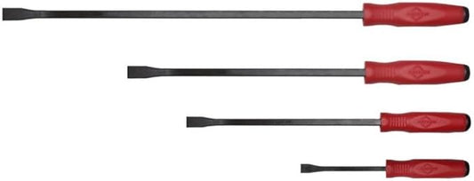 Mayhew Dominator Curved Pry Bar Set, 4pc 24"-8" w Strike Cap Made in USA Dominator EC