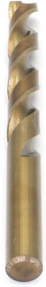 Metric Cobalt Drill Bits 11.5mm 5PCS, M35 high Speed Steel, high Hardness Straight Shank Drill, Mechanical or Hand Drill for Drilling, Suitable for Stainless Steel, Iron, Copper and Aluminum.