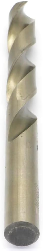 Metric Cobalt Drill Bits 14mm 2PCS, M35 high Speed Steel, high Hardness Straight Shank Drill, Mechanical or Hand Drill for Drilling, Suitable for Stainless Steel, Iron, Copper and Aluminum.