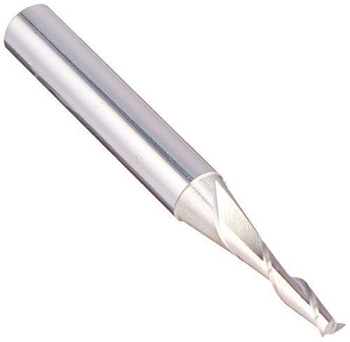 YONICO Upcut Router Bits Spiral 2 Flute Solid Carbide CNC End Mill 1/8-Inch Dia. 1/4-Inch Shank 31210-SC