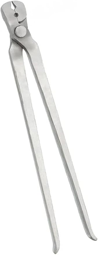 Equine Care 12??Horse Nail Puller ??Chrome Vanadium Farrier Tool for Crease Nail Removal | Precision Forged Steel Jaws | Ergonomic Handle for Hoof Nail Extraction | Rust-Resistant Pro-Grade Design.