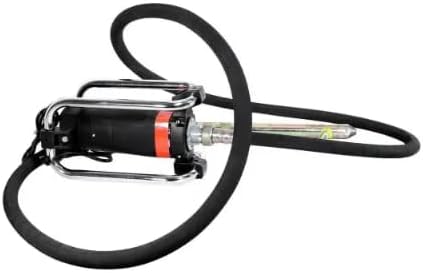 CXRCY Concrete Vibrator 1500W 2HP 18000RPM Powerful Copper Motor, 4.5M (14-3/4ft) Long Flexible Shaft, Electric Concrete Vibrator Handheld for Removing Air Bubbles & Smoothing