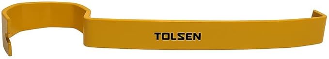 TOLSEN 15" Pry Bar ??PATENT PENDING Hexagon Shaft Design for Tight Spaces & Leverage, Heavy Duty Nail Puller & Trim Removal Tool, Precision Crowbar for Construction, Demolition, Carpentry Use
