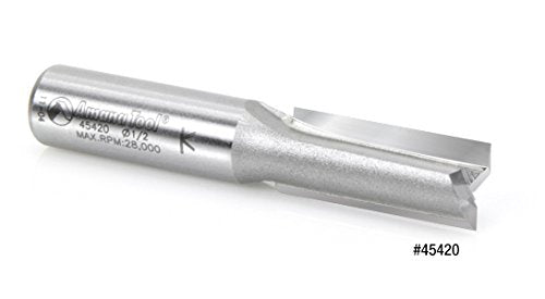 Amana Tool - 45437 Carbide Tipped Undersized Plywood Dado Plunge 19/32 Dia x 1-1/4 x 1/2SH