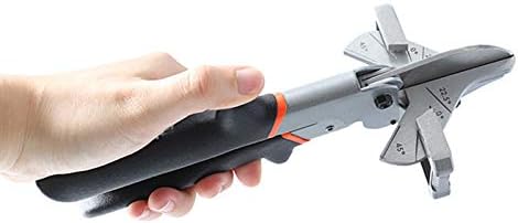 Multi Angle Miter Shear Cutter Hand Tools, 0-135 Degree Adjustable Angle Scissors Trim Shears Multipurpose Cutting Tool
