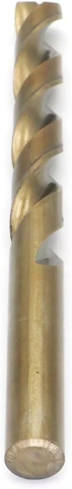 Metric Cobalt Drill Bits 11mm 5PCS, M35 high Speed Steel, high Hardness Straight Shank Drill, Mechanical or Hand Drill for Drilling, Suitable for Stainless Steel, Iron, Copper and Aluminum.