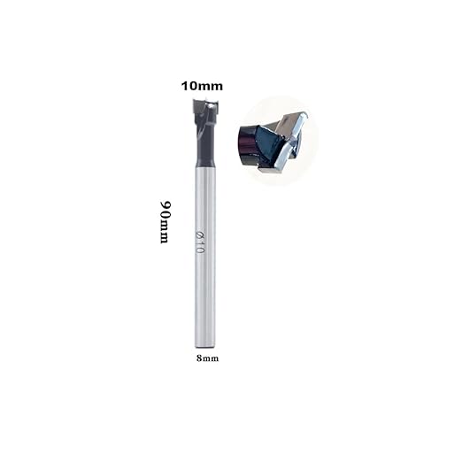 Forstner Drill Bits 10mm (0.4 inch) Tungsten Carbide Upgraded Version Higher Hardness Wood Hole Saw Auger Opener Woodworking Drilling Tool Wood Cutter