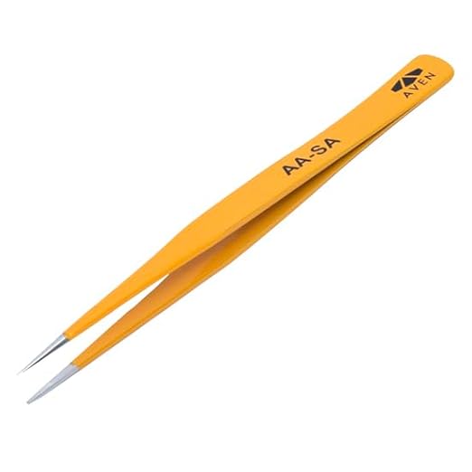 Non-Serrated Color Coded Tweezer Set, 6 Piece Set