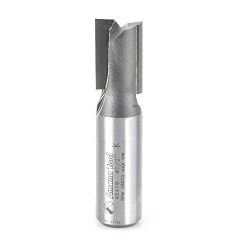 Amana Tool - 45419 Carbide Tipped Straight Plunge High Production 1/2 Dia x 3/4 x 1/2"