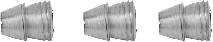 20 Pcs Round Hammer Handle Wedges, Metal Steel Axe Handle Wedge Supporting The Wooden Structure, 11mm / 0.43in Smooth Axe Wedge for Reinforcing Various Hammers and Axes