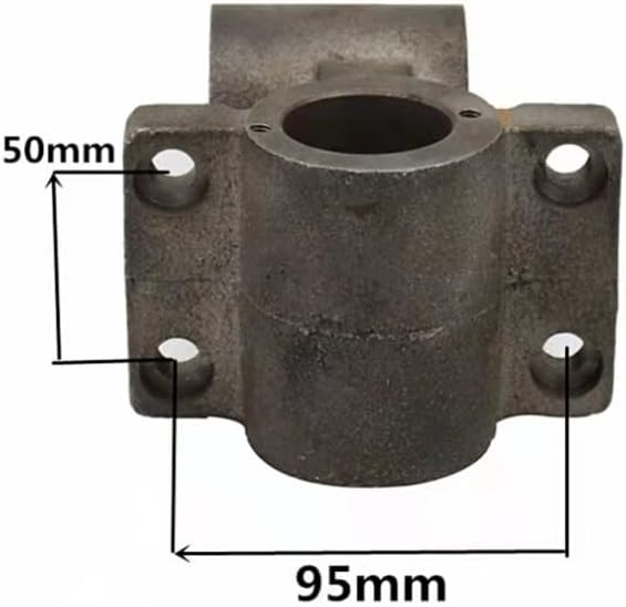 Milling Machine Part J Head X Axis Y Axis Feed Nut & Bracket For Bridgeport 1Set