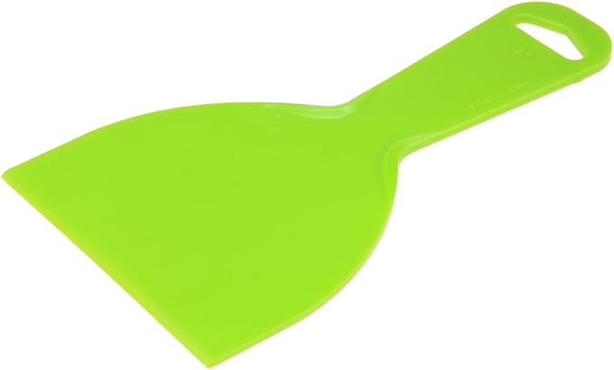 uxcell Putty Taping Drywall Scraper 2" & 4" Flexible Plastic Blade Disposable Spreader for Wall Painting 8pcs