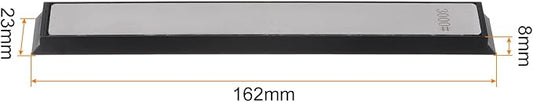 uxcell Diamond Sharpening Stones 3000 Grit Whetstone Knife Sharpener Stone with Non-Slip Base