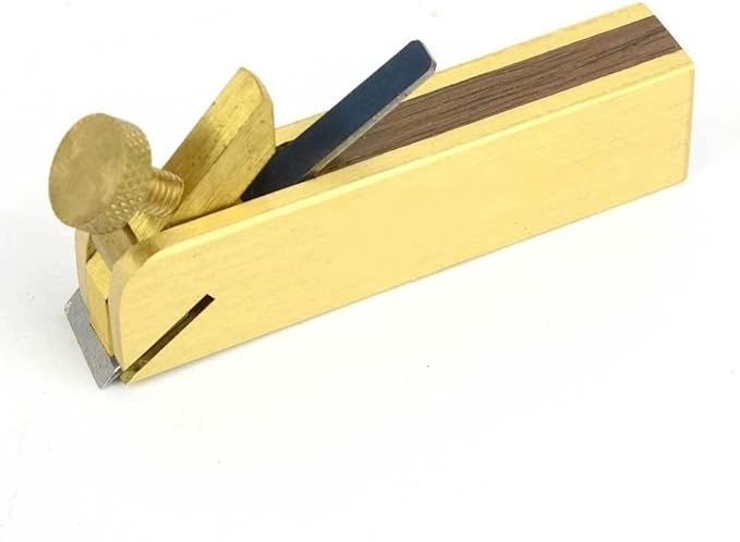 MPBN Miniature Rosewood & Brass Bullnose Plane for Crown Tools