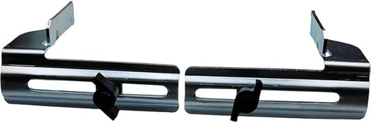 DW7084 Miter Saw Crown Stops, Silver, Metal Construction,