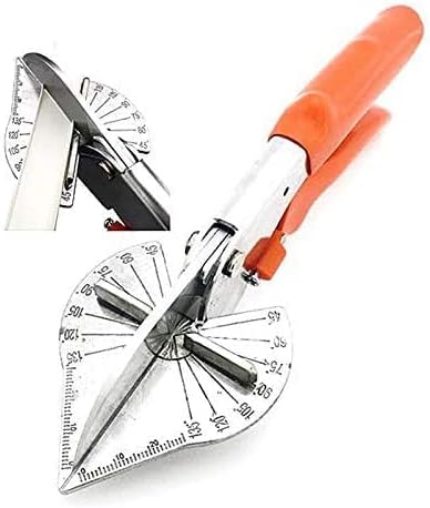 Multi Angle Miter Shear Cutter Hand Tools,45-135 Degree Adjustable Angle Scissors Trim Shears Tools