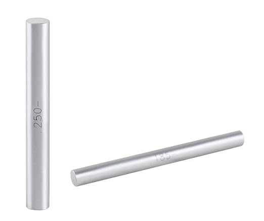 Accusize Industrial Tools 0.061'' to 0.250'' Minus Class Zz Pin Gauge Set, 2'' Overall Length, 190 Pcs/Set, M1(-)