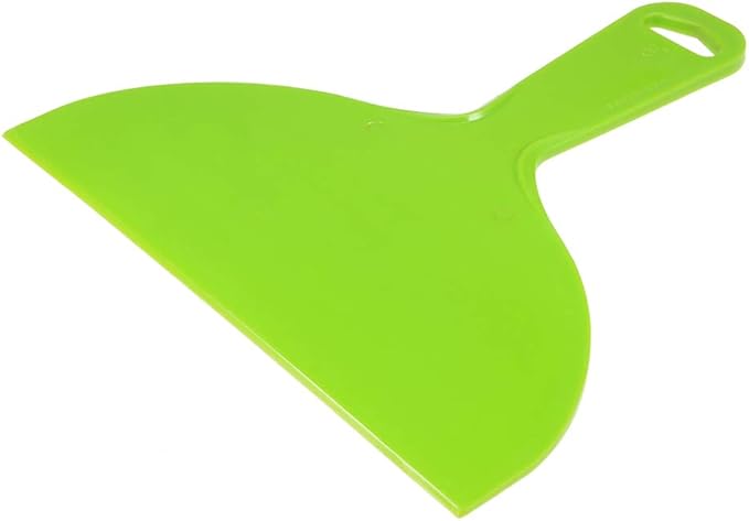 uxcell Putty Scraper 8" Plastic Flexible Putty Knives Disposable Spreader for Taping Drywall Wall Painting Green 3pcs