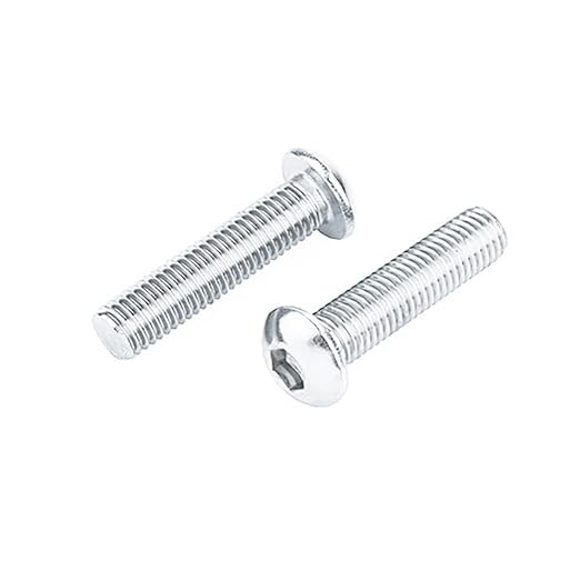 50 Pcs 1/4-20 x 1 Button Head Socket Cap Bolts Screws,304 Stainless Steel 18-8,Allen Socket Drive,Bright Finish,Fully Machine Thread (1/4-20 x 1-5/8 50pcs)