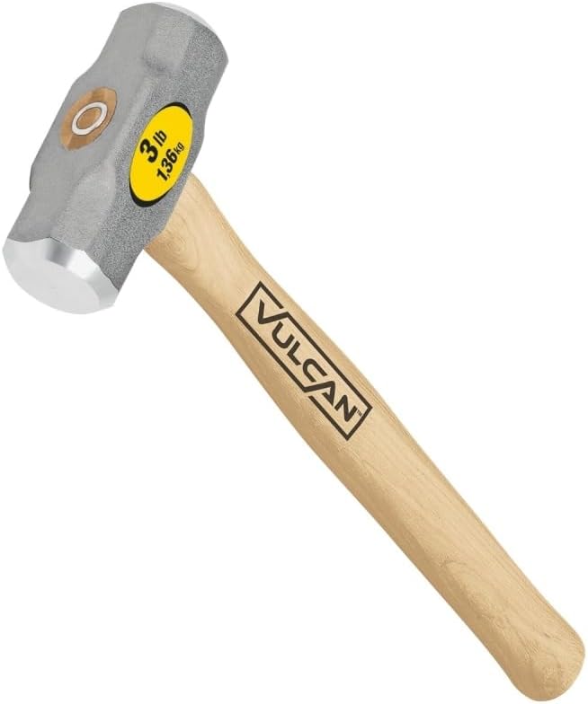 Truper 30914 3-Pound Engineer Hammer, Hickory Handle, 16-Inch
