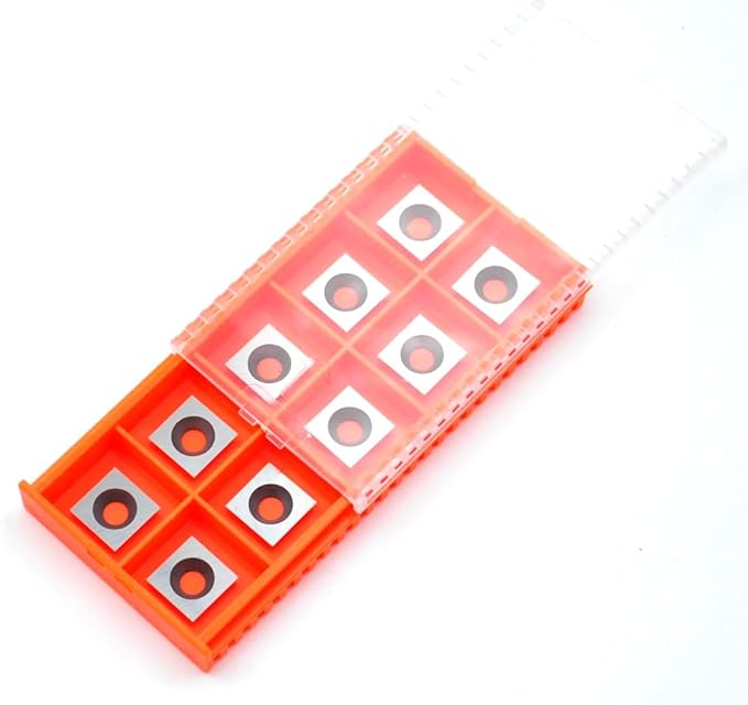 11mm Square Straight Carbide Inserts Cutters(11x11x2.0mm with Screws) Replacement for Woodworking Fits Woodturning lathe Tools.