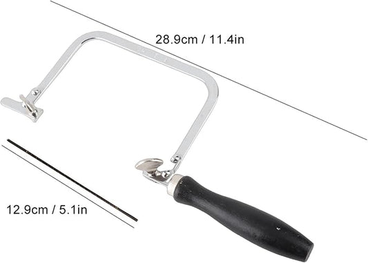 Jewelry Saw Portable Saw Bow Jewelry Wire Carved Black U Shaped Handle Tool For Jewelry Processing