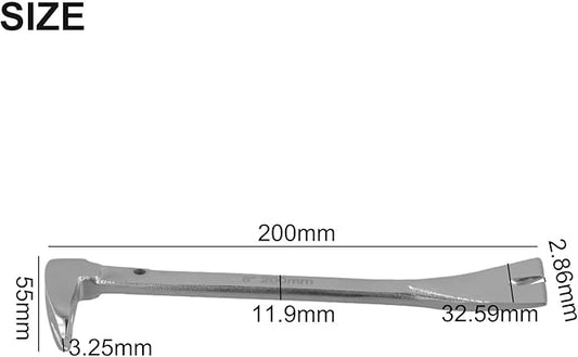 Nail Puller, 1Pcs Eplacement Parts Nail Puller Tool Heavy Duty Metal Pry Bar For Woodworking And Household Use(8'' wide tail)