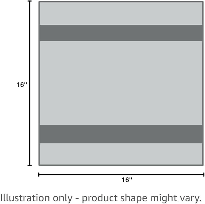 SOFTBATFY Ultrasoft, Large, Thick and Quick Drying Car Microfiber Cleaning Towel 800GSM Polishing Waxing Auto Detailing Towel Cloth (6pack,16 x 16inches) (Grey- Green)