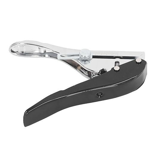 Hole Punch 8mm Single Hole Punch Heavy Duty Hole Puncher for Paper Cards Plastic Cardboard