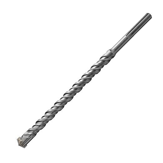 1-3/16 x 13 x 18 inch SDS Max Rotary Hammer Drill Bit, 30x460mm Carbide Tip Masonry Drill Bit, Concrete Drill Bit for Masonry, Brick, Stone, Concrete, (Shank Dia :18mm / 0.7")