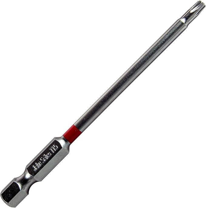 T15 (T-15) Star Driver Bit - T15 x 3-1/2" ??Quick Change Shank Bit for Screws and Fasteners (5 PACK)