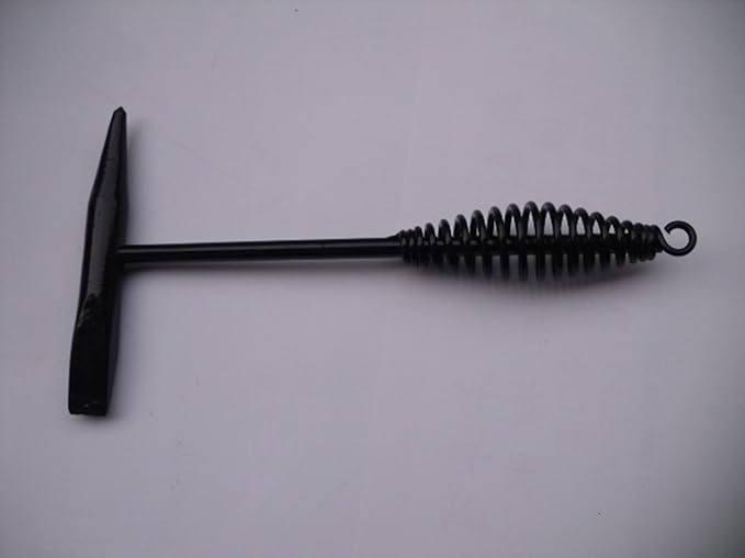 Economic Chisels - Forged Steel Slag Hammer with Shock-Absorbing Handles