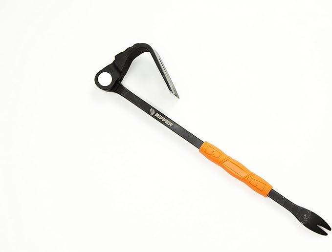 Ripper ??The Ripper Heavy-Duty Indexing Crowbar & Nail Puller Tool, Multi-Angle Wrecking Bar for Trim, Flooring & Demolition (Claw)