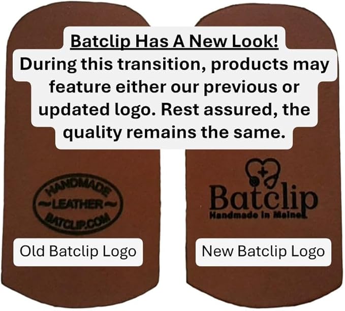 Custom Personalized BATCLIP Shears ??Handmade Leather EMT Shears Holster | Custom Engraved | Belt or Vest Clip | Left or Right-Handed | Titanium Shears Included | Made in Maine (Black)