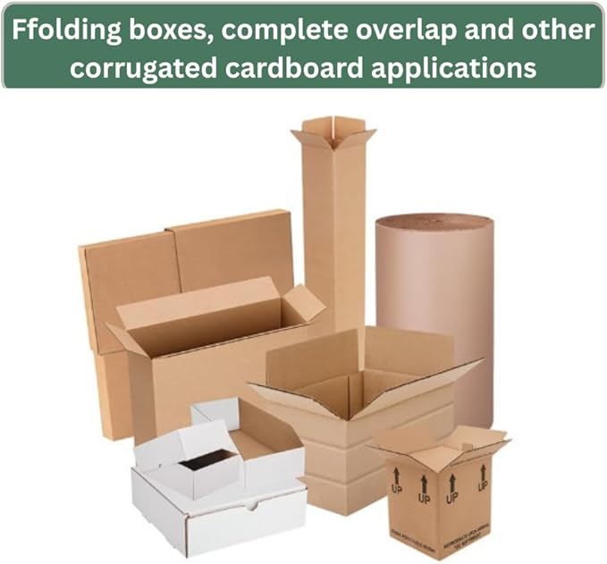 Klinch-Pak KP-CM Manual Carton Closing 1-1/4" C-Crown Top Stapler for 5/8" to 3/4" K-C Series Staples, Ideal for Folding Boxes, Complete Overlap and Other Corrugated Cardboard Applications
