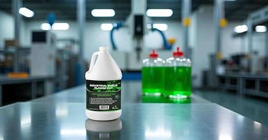 Plasma Cut - Green Coolant - Table and CNC Cutting Coolant (1 Gallon)