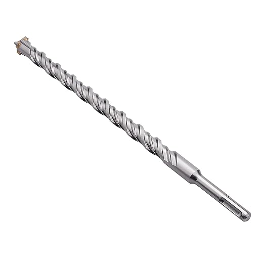 1-9/16 in x 31.5 in SDS Max Rotary Hammer Drill Bit, Carbide Tipped Concrete Drill Bit for Concrete, Brick, Cement and Stone, 31.5 inch Length