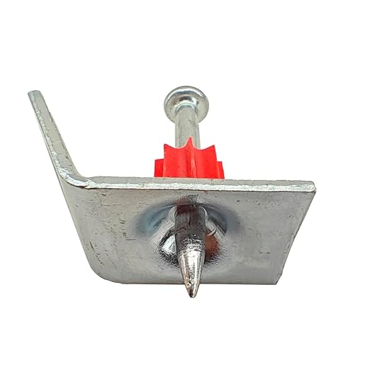 Powder Actuated Fasteners .300 Pins with accessory, 100pcs/pack (45째 Angle Clip, 1-1/4")