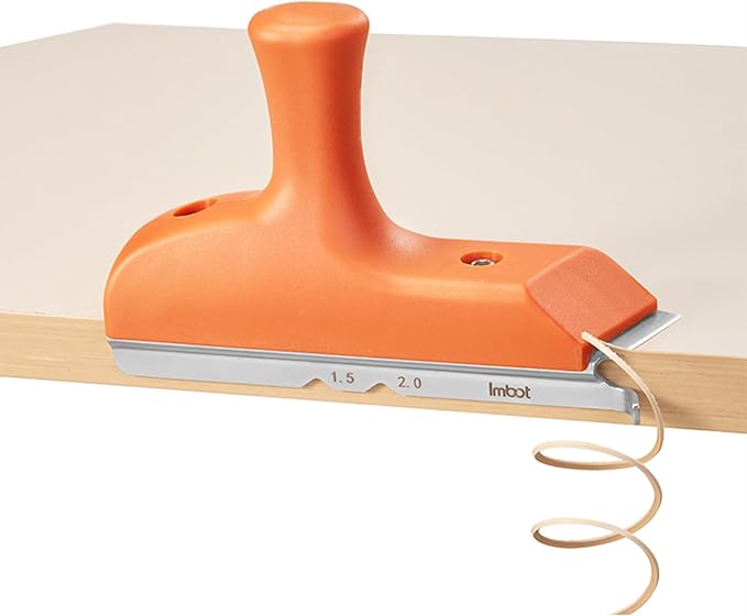 Imbot Edge Banding Trimmer With Stainless Steel Blade,Woodworking Trimmer For Deburring, Edge Planing,Correcting Wood Edges, Woodworking, Veneer, Edge Banding Trimming Tool, Gift For Dad.