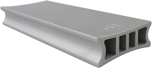 Guyker Two-Way Radius Sanding Block for Fret Leveling Fingerboard - Aluminum Sanding Beam Luthier Tool for Guitar & Bass Repair & Maintenance CNC Machined (1 Piece, Radius 7.25??+ 15??