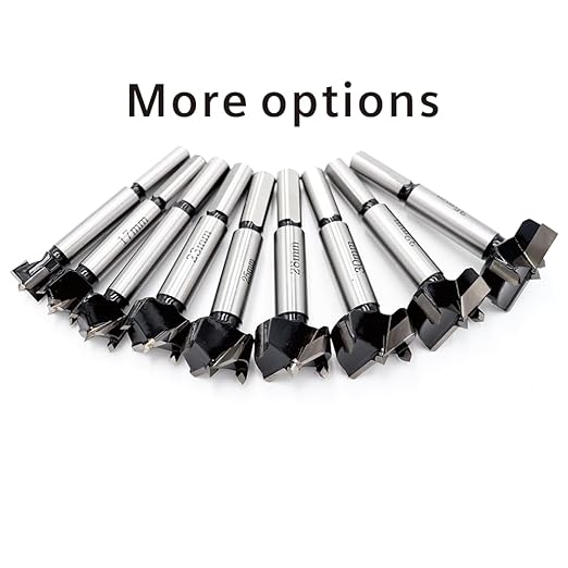 Forstner Drill Bits 76mm (3 inch) Tungsten Carbide Upgraded Version Higher Hardness Wood Hole Saw Auger Opener Woodworking Drilling Tool Wood Cutter