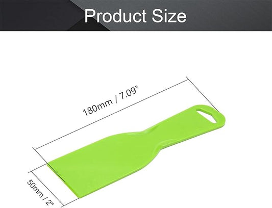 Utoolmart Putty Scraper 2" Plastic Flexible Putty Knives Spreader for Taping Drywall Wall Painting Green 5Pcs