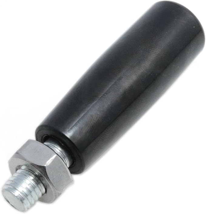 yukata Revolving Handle Lathe Handle Marine Winch Handle Trailer Jack Handle Crank Handwheel M10 Threaded Handle with nut 2pcs