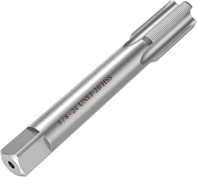 S-Union New 5/8"-24 UNEF Tap and Die Set, UNEF Machine Thread Right Hand Tap and UNEF Round Thread Die