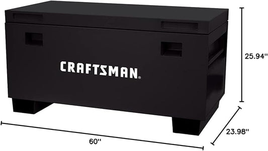60" Craftsman Jobsite Box in Black